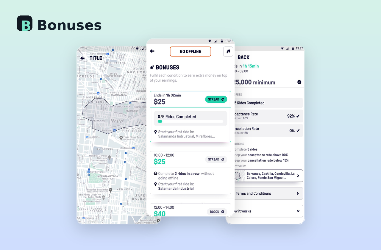 Bonuses project snapshot